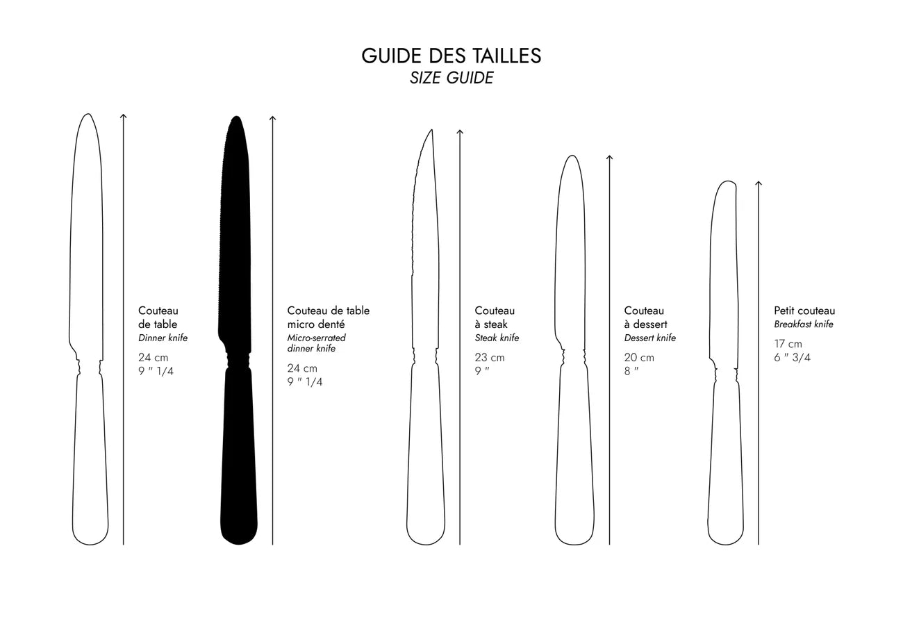 Set (6) Sabre Steak Knife