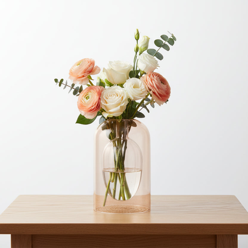 Florero Double Glass