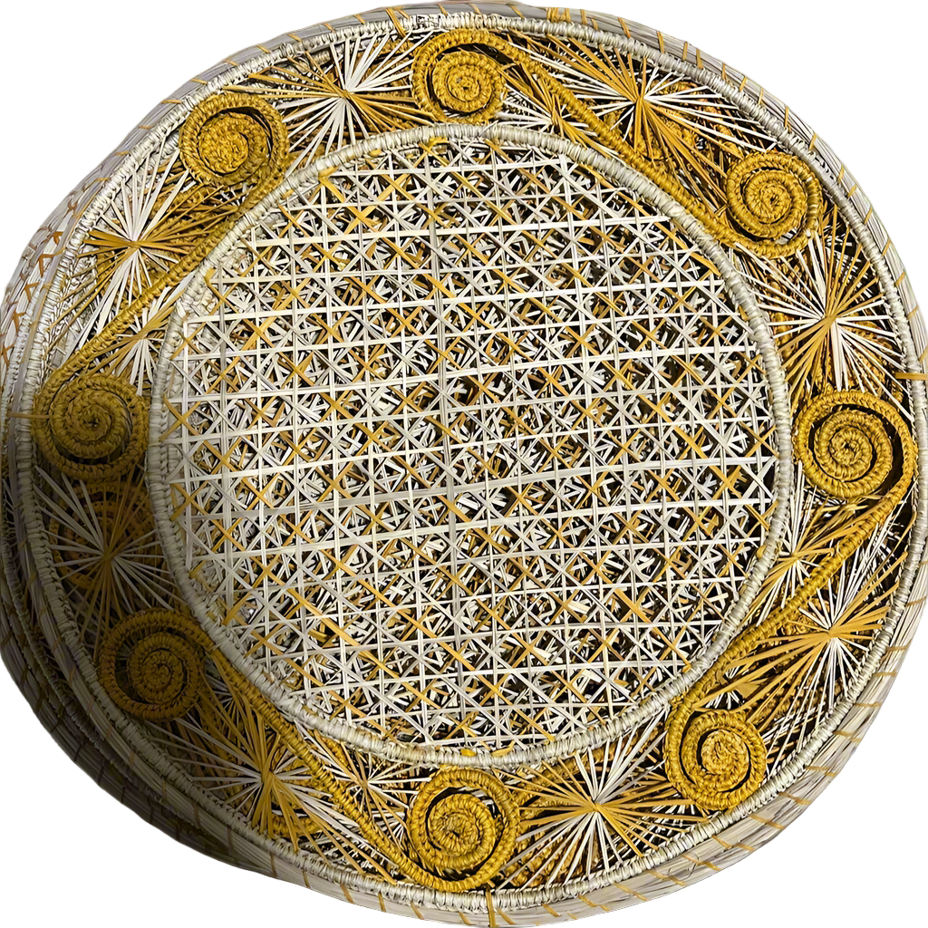 Iraca CARACOL AMARILLO