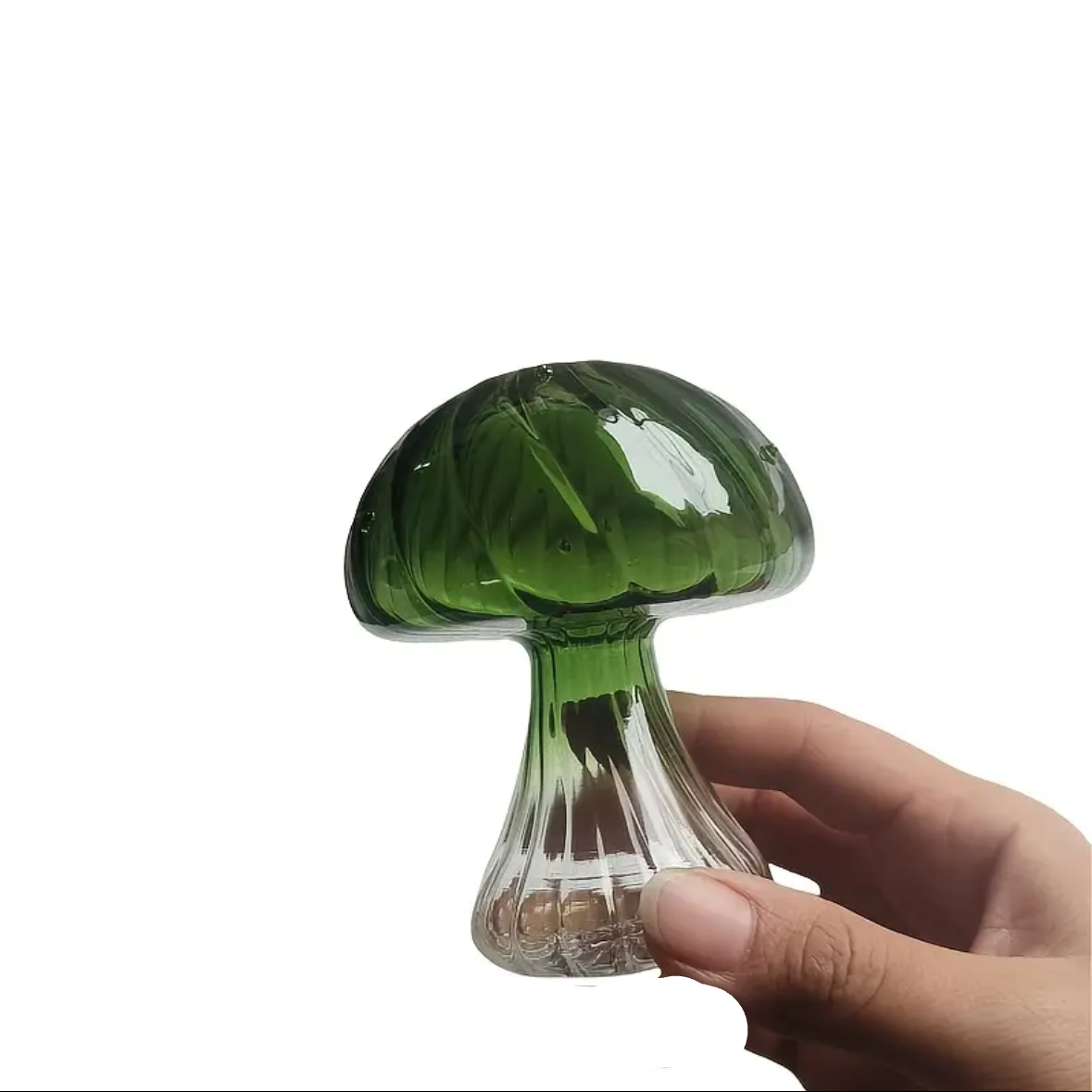 Florero Shroom Green