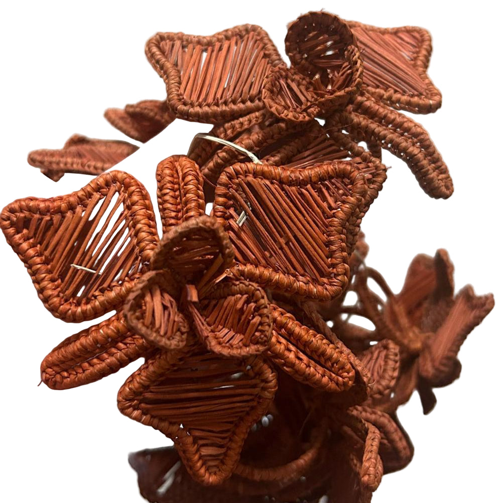 Set (6) Servilletero Iraca ORQUIDEA