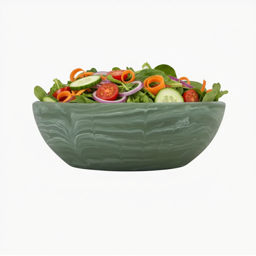 Ensaladera Resina Green