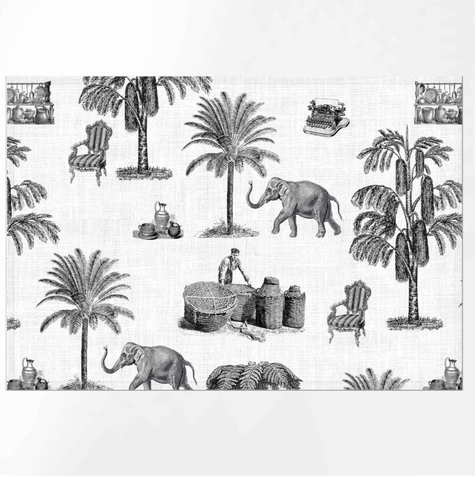 Set (4) Individual Safari