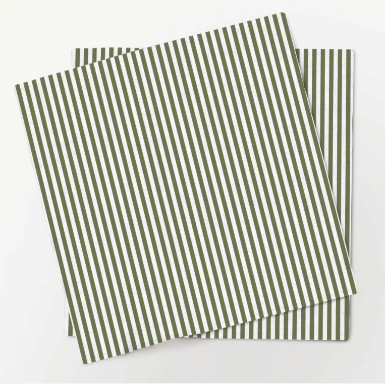 Set (4) Servilleta Dark Green