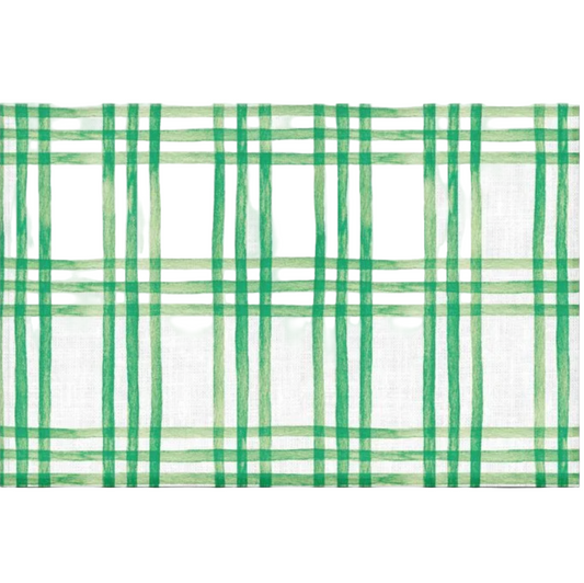 Set (4) Individual Green Square