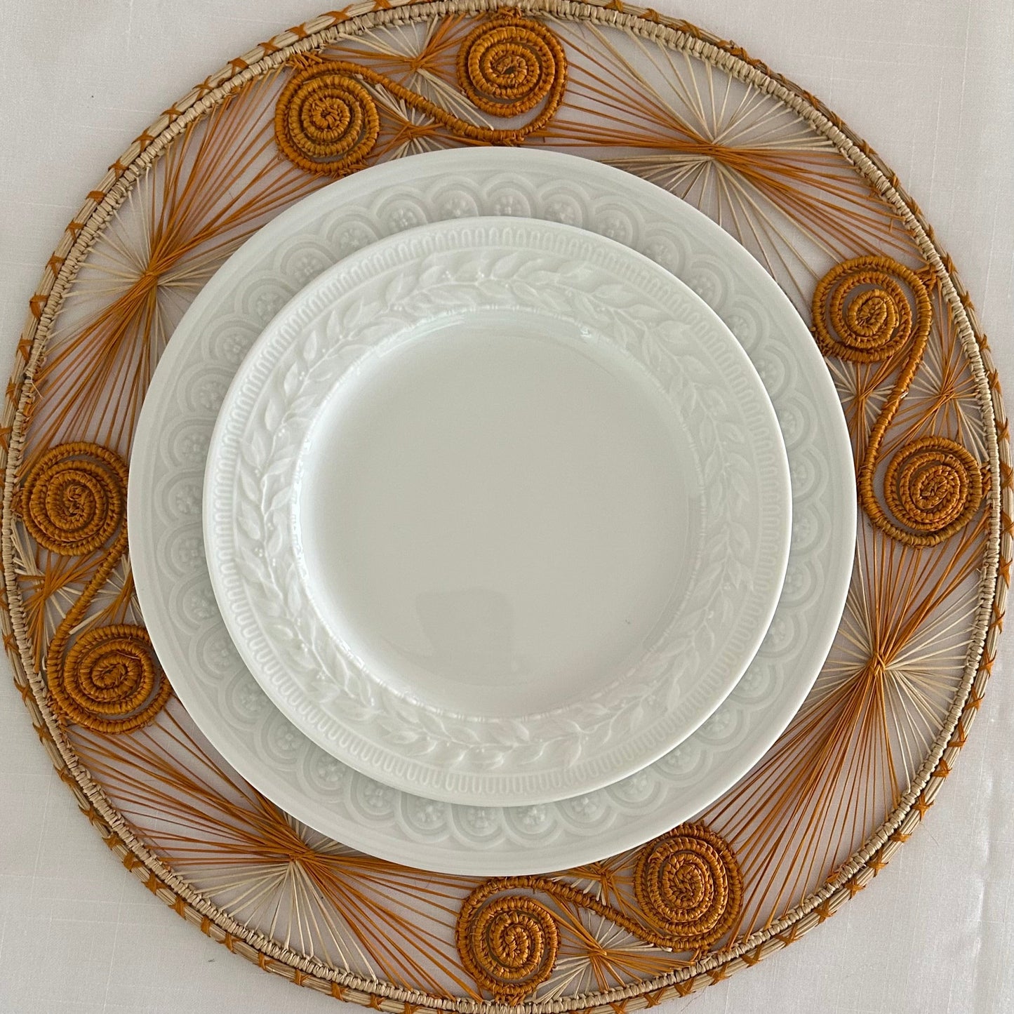 Iraca CARACOL NARANJA