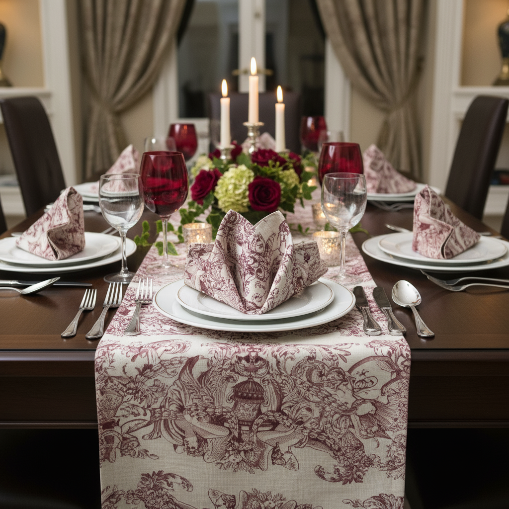 Set (4) Servilleta Borogne