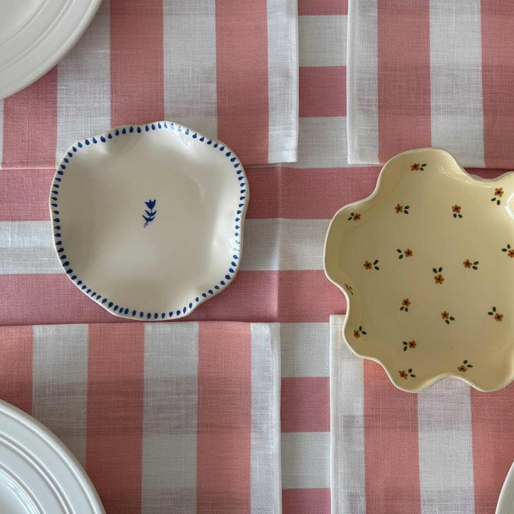 Set (4) Individual Striped