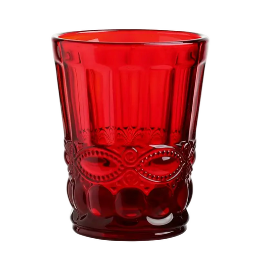 Set (2) Vaso Red Jingles