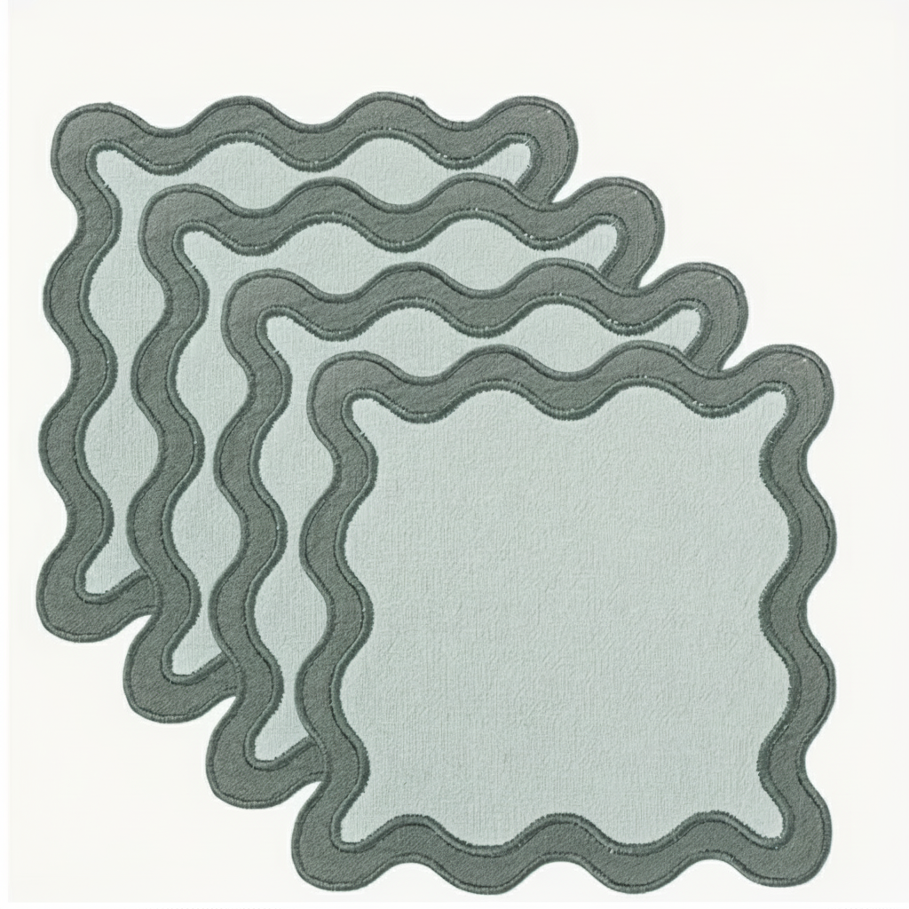 Set (4) Cocktail Napkins