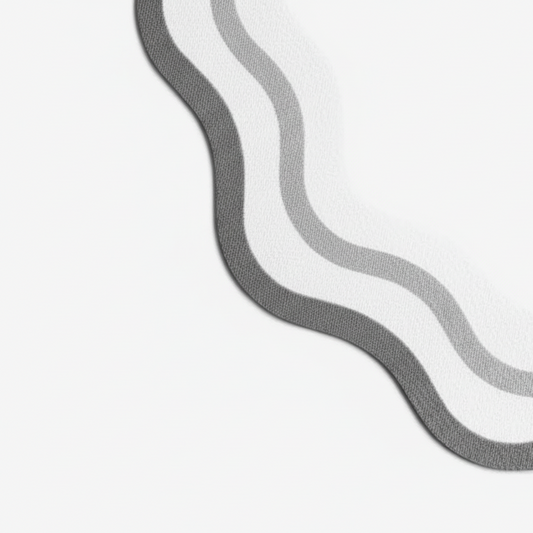 Set (4) Round Placemat Gray