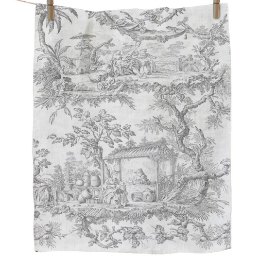 Service Towel Gray Toile