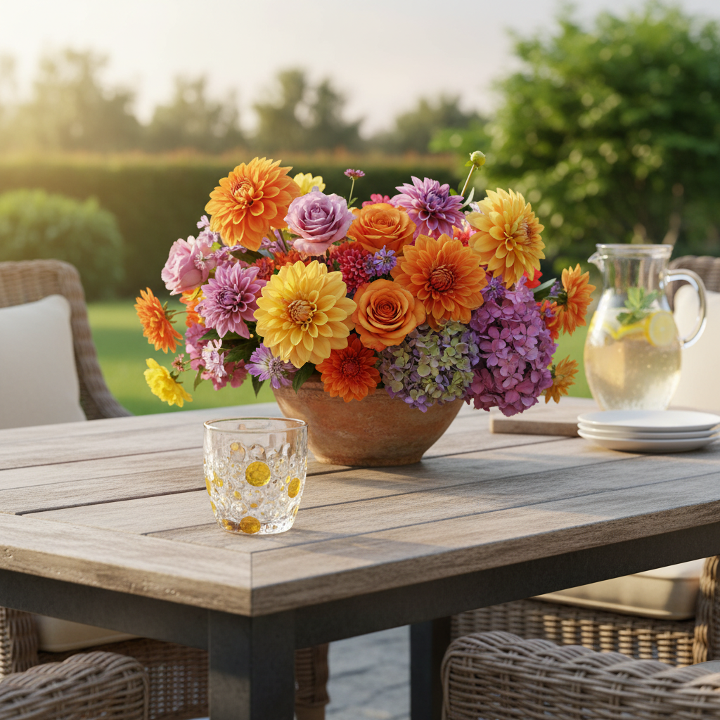 Set (2) Vaso Yellow Balls Glass