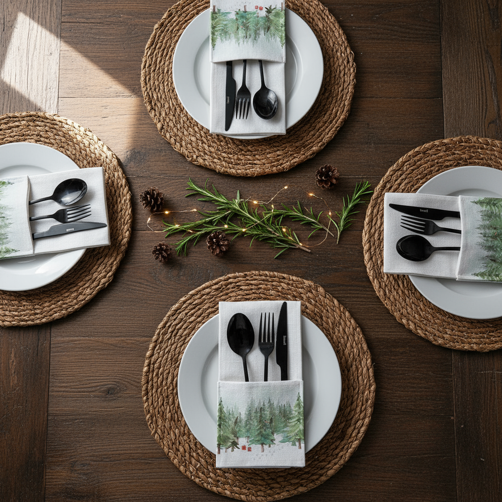 Set (4) Cutlery Holder