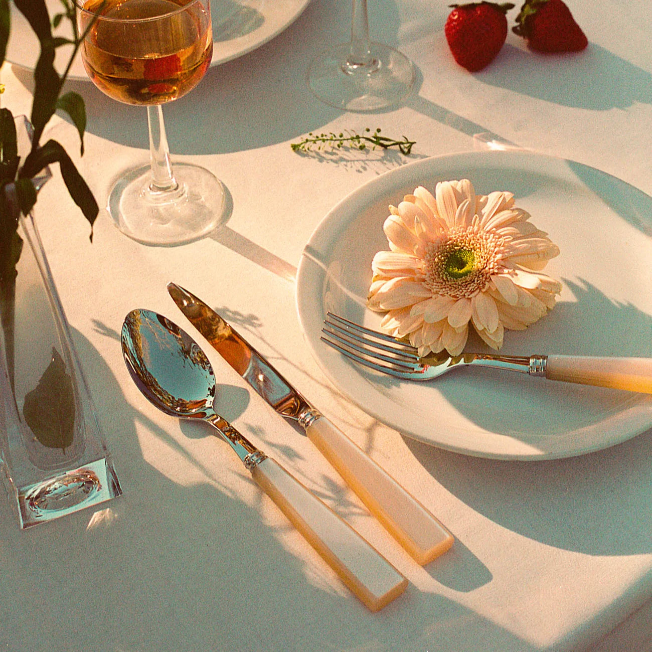 Set Cubiertos Sabre para 4/pax ICÔNE Perla (20 piezas)
